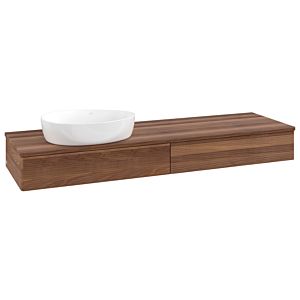 Meuble sous-vasque Villeroy &amp; Boch Antao 1600x190x500mm L15112HM avec éclairage avec structure FK/AP: HM/2