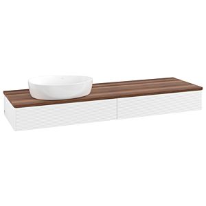 Villeroy & Boch Antao Waschtischunterschrank 1600x190x500mm L15112MT mit Beleuchtung mit Struktur FK/AP: MT/2