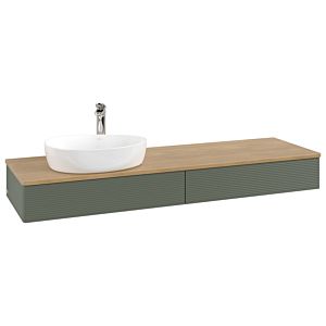 Meuble sous-vasque Villeroy &amp; Boch Antao 1600x190x500mm L15151HL avec éclairage avec structure FK/AP: HL/1