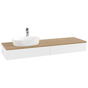 Villeroy &amp; Boch Antao vanity unit 1600x190x500mm L15151MT with lighting with structure FK/AP: MT/1