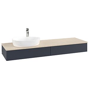 Meuble sous-vasque Villeroy &amp; Boch Antao 1600x190x500mm L15153HG avec éclairage avec structure FK/AP: HG/3
