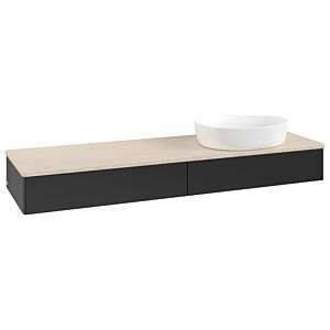 Meuble sous-vasque Villeroy &amp; Boch Antao 1600x190x500mm L16013PD avec éclairage FK/AP: PD/3