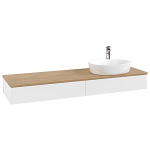 Villeroy &amp; Boch Antao vanity unit 1600x190x500mm L16051MT with lighting FK/AP: MT/1
