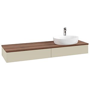 Meuble sous-vasque Villeroy &amp; Boch Antao 1600x190x500mm L16052HJ avec éclairage FK/AP: HJ/2