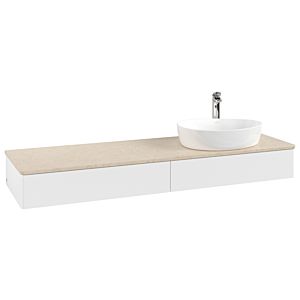 Meuble sous-vasque Villeroy &amp; Boch Antao 1600x190x500mm L16053MT avec éclairage FK/AP: MT/3