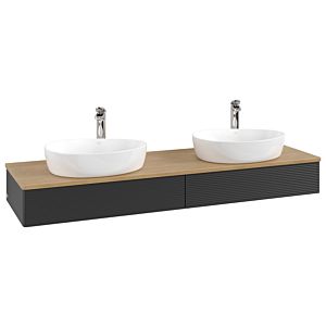 Meuble sous-vasque Villeroy &amp; Boch Antao 1600x190x500mm L17151PD avec éclairage avec structure FK/AP: PD/1