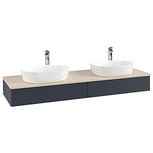 Meuble sous-vasque Villeroy &amp; Boch Antao 1600x190x500mm L17153HG avec éclairage avec structure FK/AP: HG/3