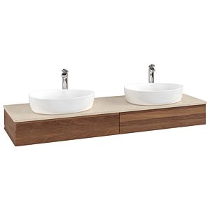 Meuble sous-vasque Villeroy &amp; Boch Antao 1600x190x500mm L17153HM avec éclairage avec structure FK/AP: HM/3