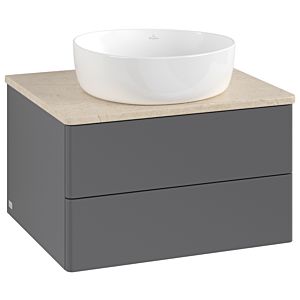 Villeroy & Boch Antao Waschtischunterschrank 600x360x500mm L18013GK mit Beleuchtung FK/AP: GK/3