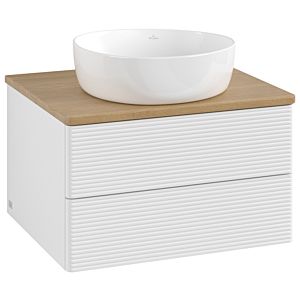Villeroy & Boch Antao Waschtischunterschrank 600x360x500mm L18111GF mit Beleuchtung mit Struktur FK/AP: GF/1