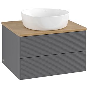 Meuble sous-vasque Villeroy &amp; Boch Antao 600x360x500mm L18111GK avec éclairage avec structure FK/AP: GK/1