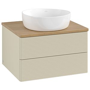 Meuble sous-vasque Villeroy &amp; Boch Antao 600x360x500mm L18111HJ avec éclairage avec structure FK/AP: HJ/1