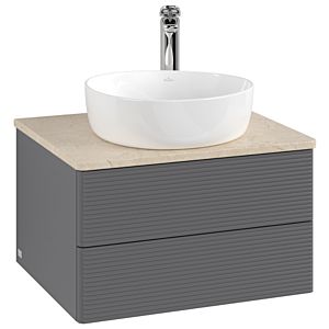 Meuble sous-vasque Villeroy &amp; Boch Antao 600x360x500mm L18153GK avec éclairage avec structure FK/AP: GK/3