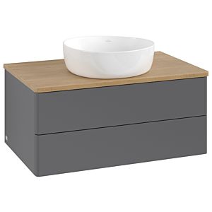 Meuble sous-vasque Villeroy &amp; Boch Antao 800x360x500mm L19011GK avec éclairage FK/AP: GK/1