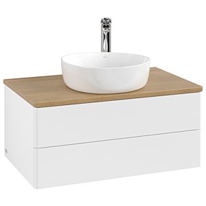 Villeroy &amp; Boch Antao vanity unit 800x360x500mm L19051MT with lighting FK/AP: MT/1