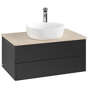 Meuble sous-vasque Villeroy &amp; Boch Antao 800x360x500mm L19053PD avec éclairage FK/AP: PD/3