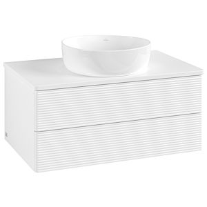 Villeroy &amp; Boch Antao vanity unit 800x360x500mm L19110MT with lighting with structure FK/AP: MT/0