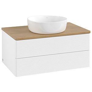 Villeroy &amp; Boch Antao vanity unit 800x360x500mm L19111MT with lighting with structure FK/AP: MT/1