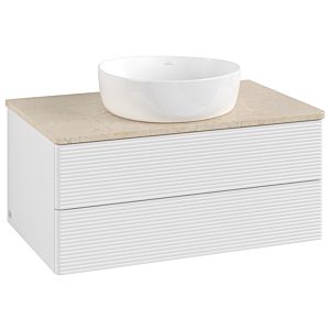 Meuble sous-vasque Villeroy &amp; Boch Antao 800x360x500mm L19113GF avec éclairage avec structure FK/AP: GF/3
