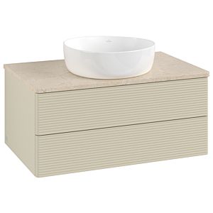 Meuble sous-vasque Villeroy &amp; Boch Antao 800x360x500mm L19113HJ avec éclairage avec structure FK/AP: HJ/3