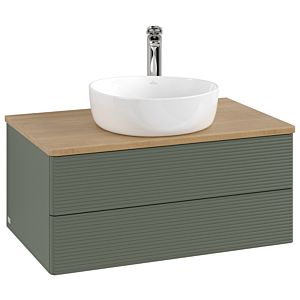 Villeroy & Boch Antao Waschtischunterschrank 800x360x500mm L19151HL mit Beleuchtung mit Struktur FK/AP: HL/1