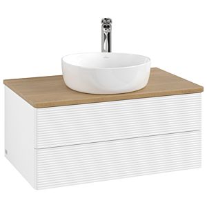 Villeroy &amp; Boch Antao vanity unit 800x360x500mm L19151MT with lighting with structure FK/AP: MT/1