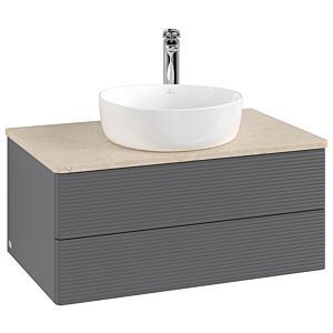 Villeroy &amp; Boch Antao vanity unit 800x360x500mm L19153GK with lighting with structure FK/AP: GK/3