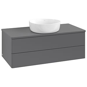 Villeroy &amp; Boch Antao vanity unit 1000x360x500mm L20010GK with lighting FK/AP: GK/0
