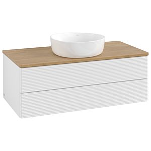 Villeroy & Boch Antao Waschtischunterschrank 1000x360x500mm L20111GF mit Beleuchtung mit Struktur FK/AP: GF/1