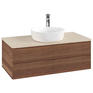 Villeroy & Boch Antao Waschtischunterschrank 1000x360x500mm L20153HM mit Beleuchtung mit Struktur FK/AP: HM/3