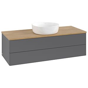 Villeroy & Boch Antao Waschtischunterschrank 1200x360x500mm L21011GK mit Beleuchtung FK/AP: GK/1