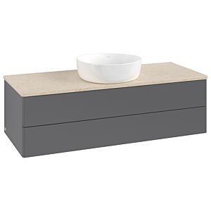 Meuble sous-vasque Villeroy &amp; Boch Antao 1200x360x500mm L21013GK avec éclairage FK/AP: GK/3
