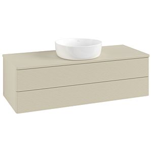 Villeroy & Boch Antao Waschtischunterschrank 1200x360x500mm L21110HJ mit Beleuchtung mit Struktur FK/AP: HJ/0