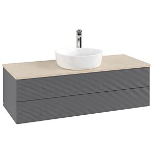 Villeroy &amp; Boch Antao vanity unit 1200x360x500mm L21153GK with lighting with structure FK/AP: GK/3