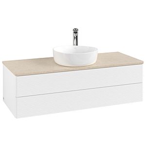 Meuble sous-vasque Villeroy &amp; Boch Antao 1200x360x500mm L21153MT avec éclairage avec structure FK/AP: MT/3