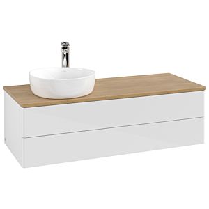 Meuble sous-vasque Villeroy &amp; Boch Antao 1200x360x500mm L22051GF avec éclairage FK/AP: GF/1