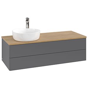 Villeroy &amp; Boch Antao vanity unit 1200x360x500mm L22051GK with lighting FK/AP: GK/1