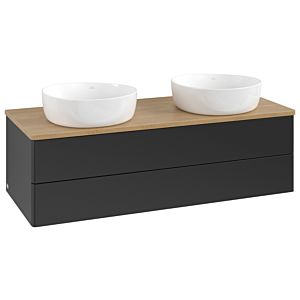 Meuble sous-vasque Villeroy &amp; Boch Antao 1200x360x500mm L24011PD avec éclairage FK/AP: PD/1