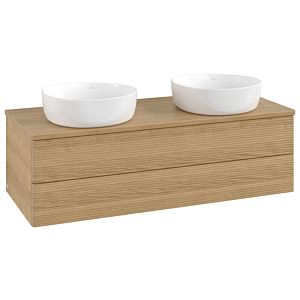 Meuble sous-vasque Villeroy &amp; Boch Antao 1200x360x500mm L24111HN avec éclairage avec structure FK/AP: HN/1