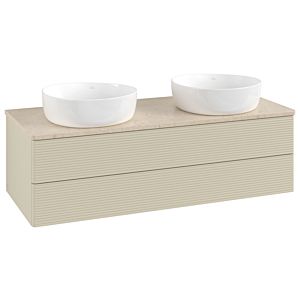 Villeroy &amp; Boch Antao meuble sous vasque 1200x360x500mm L24113HJ avec éclairage avec structure FK/AP: HJ/3