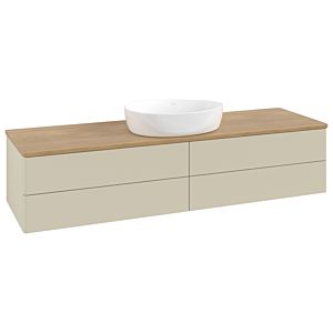 Villeroy & Boch Antao Waschtischunterschrank 1600x360x500mm L25011HJ mit Beleuchtung FK/AP: HJ/1