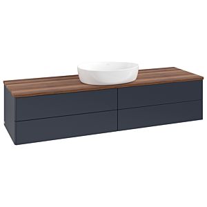 Meuble sous-vasque Villeroy &amp; Boch Antao 1600x360x500mm L25012HG avec éclairage FK/AP: HG/2