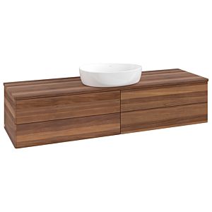 Meuble sous-vasque Villeroy &amp; Boch Antao 1600x360x500mm L25012HM avec éclairage FK/AP: HM/2