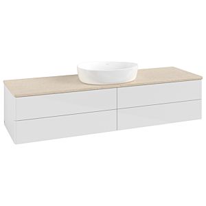 Villeroy & Boch Antao Waschtischunterschrank 1600x360x500mm L25013GF mit Beleuchtung FK/AP: GF/3