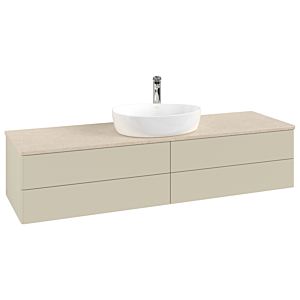 Meuble sous-vasque Villeroy &amp; Boch Antao 1600x360x500mm L25053HJ avec éclairage FK/AP: HJ/3