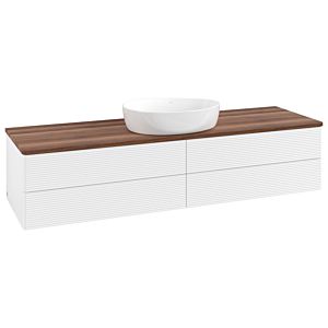 Villeroy & Boch Antao Waschtischunterschrank 1600x360x500mm L25112MT mit Beleuchtung mit Struktur FK/AP: MT/2
