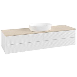 Villeroy &amp; Boch Antao vanity unit 1600x360x500mm L25113GF with lighting with structure FK/AP: GF/3