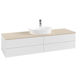 Meuble sous-vasque Villeroy &amp; Boch Antao 1600x360x500mm L25153GF avec éclairage avec structure FK/AP: GF/3