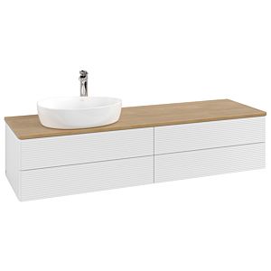 Villeroy & Boch Antao Waschtischunterschrank 1600x360x500mm L26151GF mit Beleuchtung mit Struktur FK/AP: GF/1
