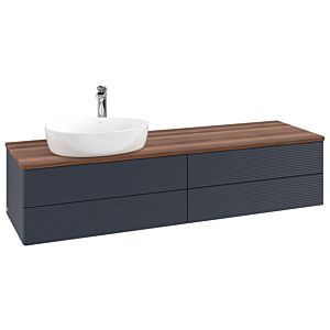 Meuble sous-vasque Villeroy &amp; Boch Antao 1600x360x500mm L26152HG avec éclairage avec structure FK/AP: HG/2
